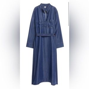 New with tags Arket Belted Denim Dress UK10/US6